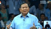 Prabowo ditanya pelanggaran HAM oleh Ganjar