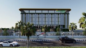 Kantor pusat Bank NTB Syariah di Udayana Mataram