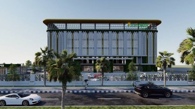Kantor pusat Bank NTB Syariah di Udayana Mataram
