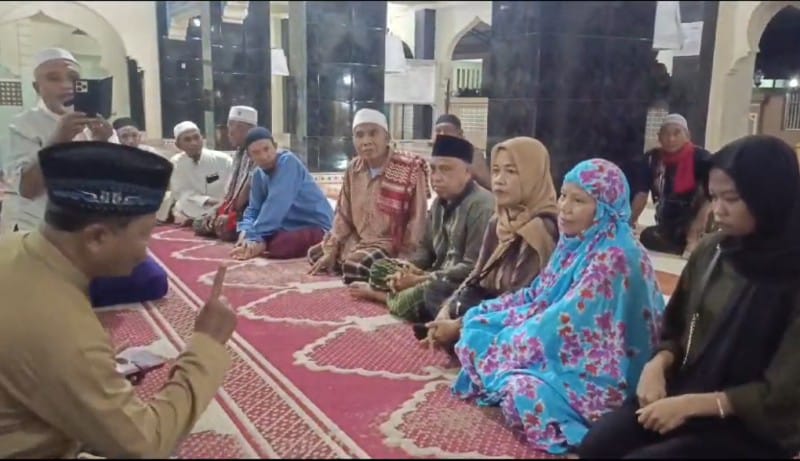 Tiga perempuan warga Mataram kembali disyahadatkan pasca murtad (istimewa)