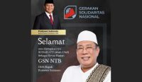 Abah Uhel ditunjuk sebagai Ketua Harian Gerakan Solidaritas Nasional (GSN) NTB.