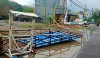 Dampak angin Puting Beliung di Kabupaten Bima pada Sabtu, 2 November 2024.