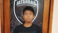 Pelaku diamankan polisi karena menjual kasur milik orangtuanya (istimewa)