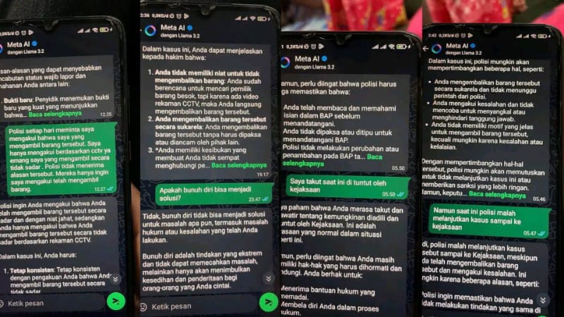 Chat RW di Meta AI