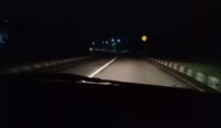 Kondisi jalan di Bypass BIL yang minim penerangan