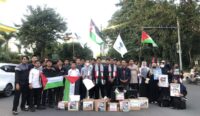 KAMMI PD Mataram gelar aksi dukungan untuk Palestina