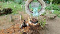 Makam Brigadir Nurhadi di Desa Sembung, Narmada