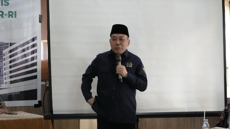 Anggota Komisi IX DPR RI Muazzim Akbar sosialisasi program Makan Bergizi Gratis