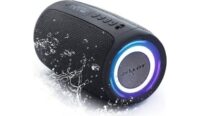 Ilustrasi speaker bluetooth outdoor tahan air