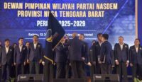 Mori Hanafi dilantik sebagai Ketua DPW Partai Nasdem NTB