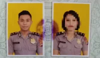 Brigadir Esco dan Briptu Rizka Sintiyani
