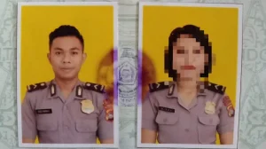 Brigadir Esco dan Briptu Rizka Sintiyani