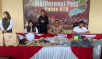 Konferensi Pers Polda NTB