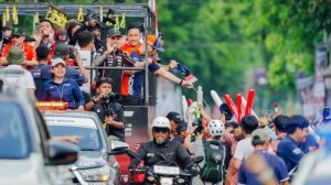 Parade Pembalap MotoGP di Mataram