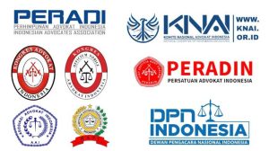 Tujuh organisasi advokat