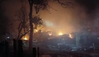 Desa Sade Terbakar